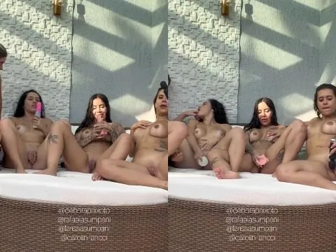 Orgia incrível com as mulheres mais gatas do onlyfans