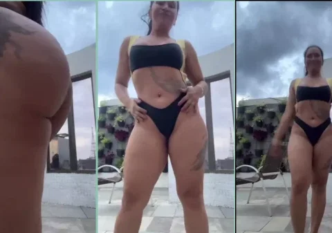 Paulista deliciosa provocando com o seu lindo corpinho
