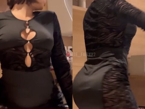 Ninfetinha deliciosa de Minas gerais dançando tik tok e pagando calcinha