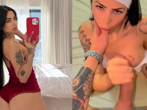 Novinha morena masturbando o pauzão gostoso do seu macho