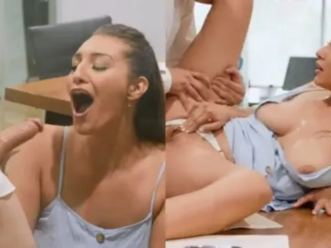Rabuda safada dando o cu com força até gemer alto