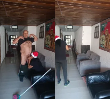 Diarista Na hora de folga faz boquete no seu bondoso patrão