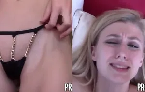 Loira safada oferecendo serviço completo e cavalgando até o orgasmo no apartamento