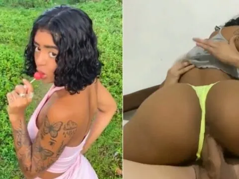 Novinha do tik tok metendo com força com o seu namorado