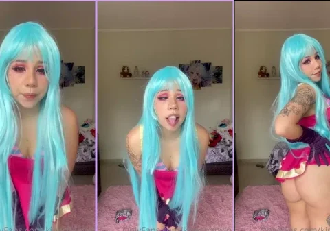 Ninfeta linda e gostosa do tik tok sensualizando bastante