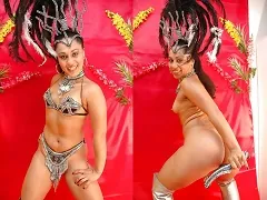Fotos de mulheres peladas na rua curtindo o carnaval