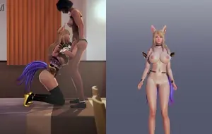 Animação erótica com cena explícita de sexo intenso em HD