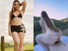 Flagra com esposa de cantor sertanejo fodendo na beira do rio na fazenda enquanto o corno tá em turne pelo Brasil