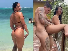 Casal de influencers Fitnes transam na area comum de hotel fazenda no interior de SP e acabam sendo expulsos