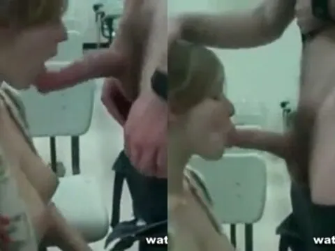 Gatinha assanhada pagando boquete amador