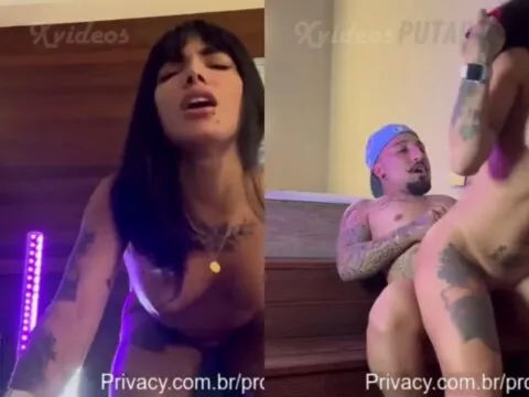 Anão fogoso metendo forte na bucetinha rosa da morena gemendo alto