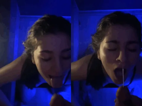 Gozando na boca da namorada safada