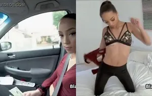 Safadinha sem dinheiro oferece foda gostosa como pagamento ao motorista de Uber
