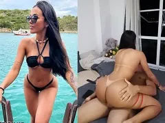 Flagra com Fabiane Guimarães, jovem rabuda de BH fazendo putaria com amigos do namorado