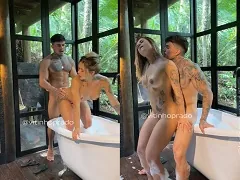 Miss Bumbum carioca de 2023 caiu na net ontem fodendo na banheira