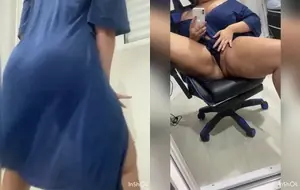 Morena bunduda exibindo lingerie pequena com rabo grande e provocando tesão
