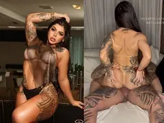Vídeo pornô brasileiro grátis, Luana Dias influenciadora digital gostosa do RJ dando a buceta